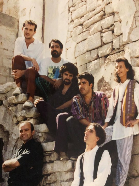 Rocco Draicchio con gli Al Darawish